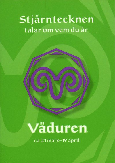 Cover for Giesela Melin · Stjärntecknen talar om vem du är : väduren (Paperback Book) (2008)