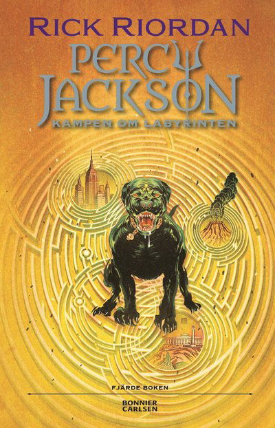 Cover for Rick Riordan · Percy Jackson: Kampen om Labyrinten (Buch) (2023)