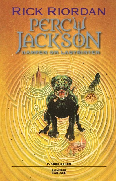 Cover for Rick Riordan · Percy Jackson: Kampen om Labyrinten (Bog) (2023)