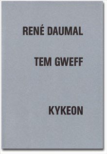 Cover for René Daumal · Kykeon: Tem Gweff (Bog) (1991)