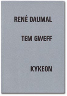 Cover for René Daumal · Kykeon: Tem Gweff (Bok) (1991)
