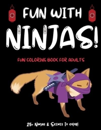 Cover for Paint Therapy · Fun With Ninjas! (Paperback Bog) (2020)