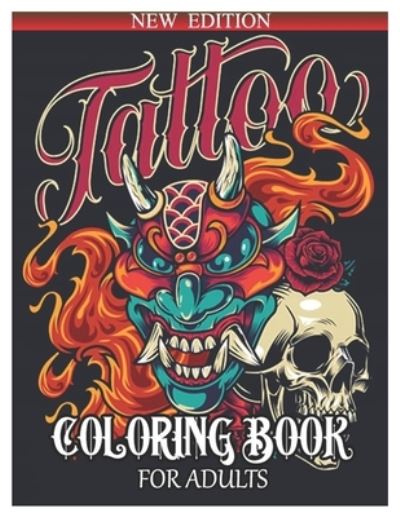 Cover for Benmore Book · Tattoo Coloring Book for Adults (Paperback Book) (2021)