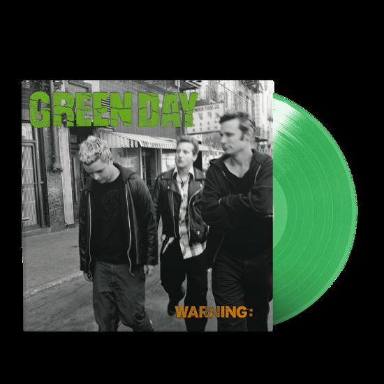 Cover for Green Day · Warning (LP) [Limited Fluorescent Green Vinyl edition] (2024)