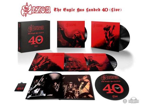 Cover for Saxon · The Eagle Has Landed 40 (Live) (LP) [Box set] (2019)