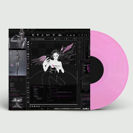 Cover for Grimes · Miss Anthropocene (Translucent Pink Vinyl) (LP) [Limited edition] (2020)