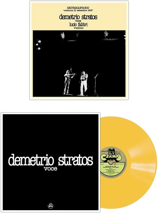 Cover for Demetrio Stratos · Recitarcantando: Cremona 21 Settembre 1978 (LP) (2023)