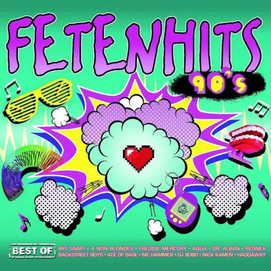 Fetenhits 90's - Best Of - V/A - Musik - POLYSTAR - 0600753870112 - 26. April 2019