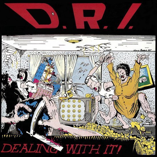 Cover for D.r.i. · Dealing with It (LP) [High quality vinyl edition] (2022)