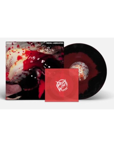 Dream Wife · Social Lubrication (LP/7") [Red / Black Marbled edition] (2023)