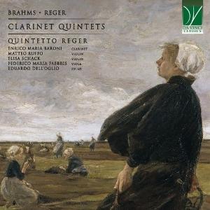 Cover for Quintetto Carter · Johannes Brahms, Max Reger: Clarinet Quintets (CD) (2025)