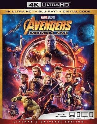 Cover for Avengers: Infinity War (4K UHD Blu-ray) (2018)