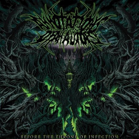 Cover for Annotations Of An Autopsy · Before The Throne Of Infection (CD) (2008)