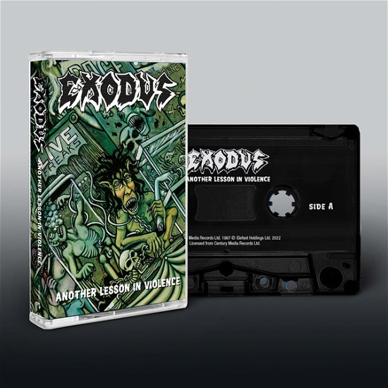 Cover for Exodus · Another Lesson in Violence (Cassette) (2022)