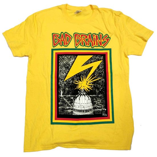Cover for Bad Brains · Bad Brains (Yellow) (T-shirt) [size XXL] [Yellow edition] (2018)