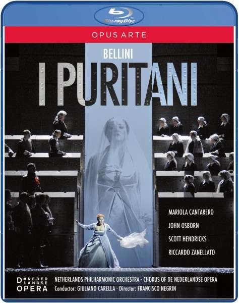 Cover for V. Bellini · I Puritani (Blu-ray) (2012)