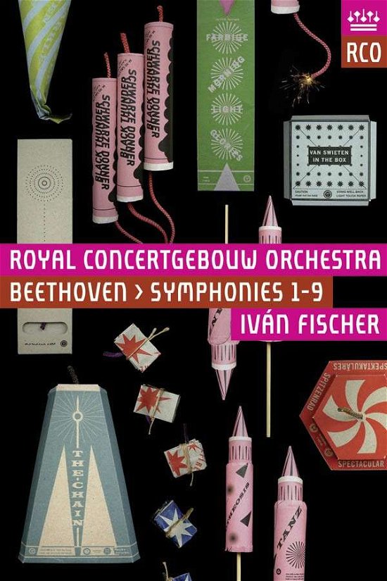 Cover for Royal Concertgebouw Orchestra · Beethoven: Symphonies Nos 1-9 (MDVD) (2008)