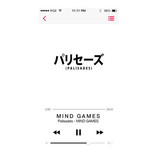 Mind Games - Palisades - Musik - WARNER - 0819531012112 - 20 januari 2015