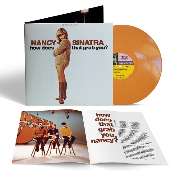 Cover for Nancy Sinatra · How Does That Grab You? (LP) [RSD 2024 Orange Cream edition] (2024)