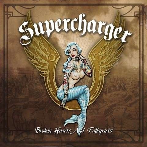 Cover for Supercharger · Broken Hearts &amp; Fallapart (LP) (2015)