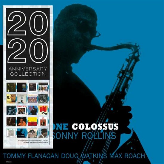 Cover for Sonny Rollins · Saxophone Colossus (Blue Vinyl) (LP) [Limited edition] (2019)