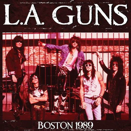 Cover for L.a. Guns · Boston 1989 (LP) [Coloured, Limited edition] (2018)