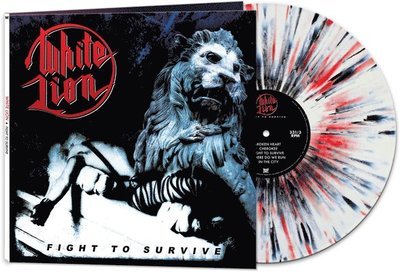 Fight to Survive (White with Black & Red Splatter Coloured) - White Lion - Música - ROCK/POP - 0889466335112 - 14 de abril de 2023