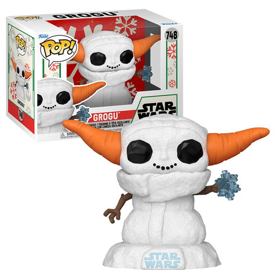 Pop Star Wars the Mandalorian Holiday · Pop Star Wars Mandalorian Holiday S1 Grogu Snowman (Funko POP!) (2024)