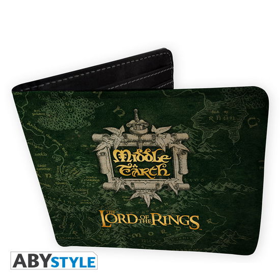 Lord Of The Rings - Wallet Middle Earth - Vinyl - Abystyle - Marchandise - ABYstyle - 3665361042112 - 15 octobre 2020