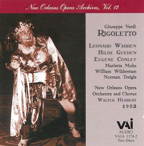 Cover for Peerce / berger,erna / cellini / warren · Rigoletto (CD) (2011)