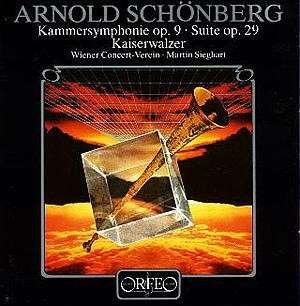 Kammersymphonie Op 9 - Wiener Concert-verein / Sieghart - Musik - ORFEO - 4011790215112 - 10. december 1990