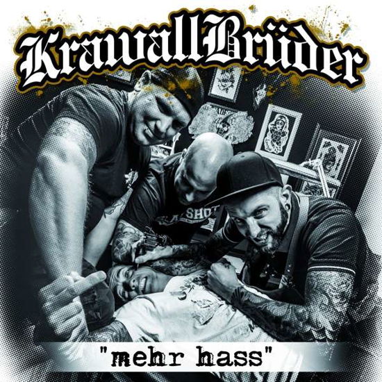Cover for Krawallbruder · Mehr Hass (Gold Vinyl) (LP) [Limited edition] (2017)