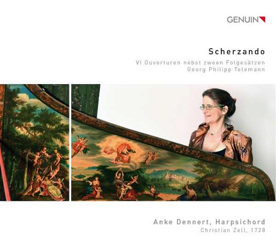 Cover for Anke Dennert · Telemannscherzando (CD) (2016)