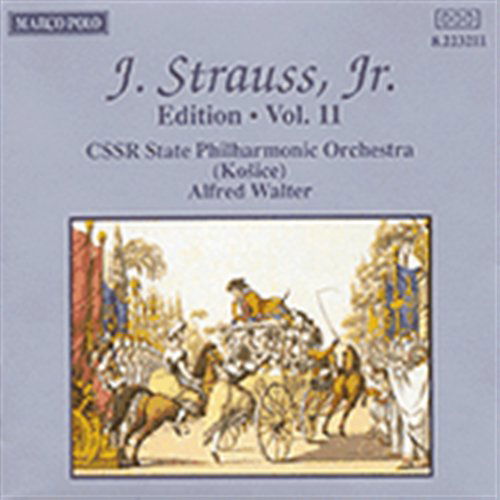 Cover for Walter / Staatsphilh. Der Cssr · * J.Strauss,Jr.Edition Vol.11 (CD) (1991)