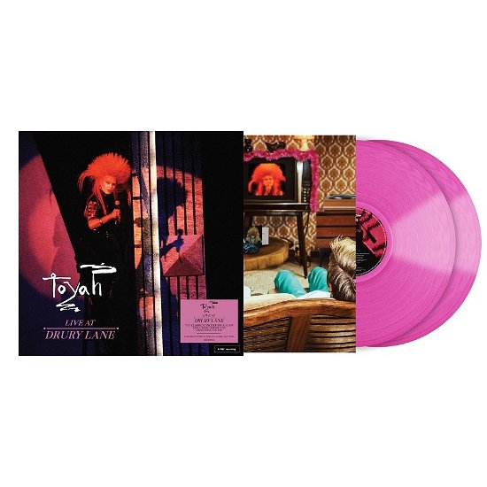 Cover for Toyah · Live At Drury Lane (Semi Transparent Pink Vinyl) (LP) [Double Semi Transparent Pink Vinyl edition] (2023)