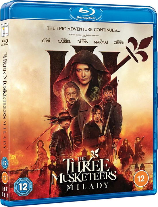 Cover for Martin Bourboulon · The Three Musketeers - Milady (Blu-ray) (2024)