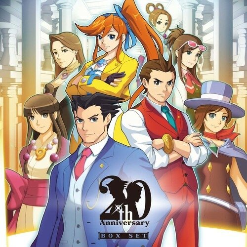 Cover for Capcom Sound Team · Ace Attorney 20th Anniversary (LP) (2022)