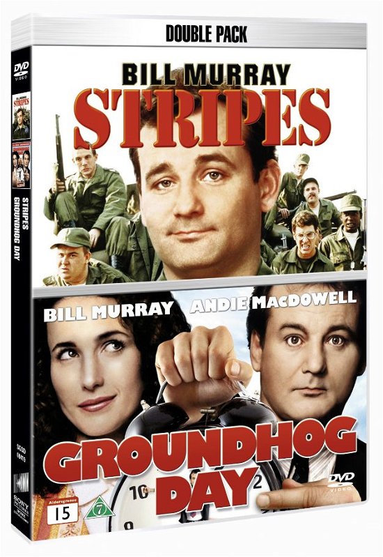 Cover for Doublepack · Groundhog Day / Stripes (DVD) (2009)