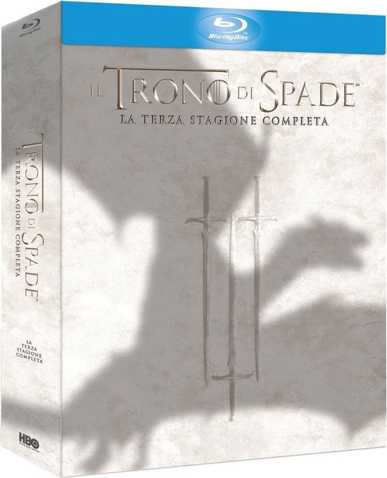 Cover for Sean Bean,james Cosmo,charles Dance,ramin Djawadi,iain Glen,julian Glover,lena Headey,peter Vaughan · Trono Di Spade (Il) - Stagione 03 (Blu-ray) (2015)