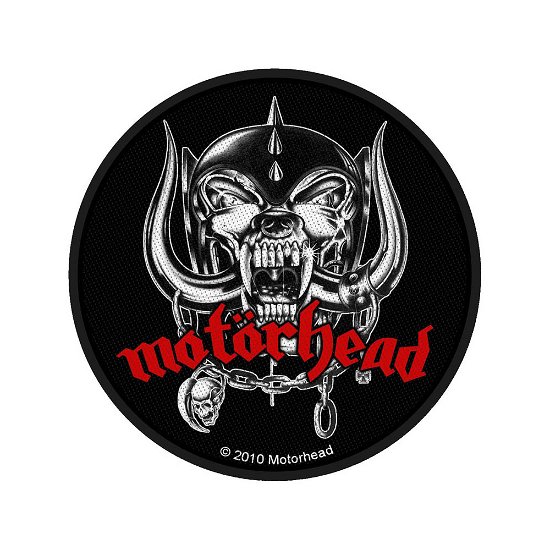 Motorhead Standard Woven Patch: War Pigs - Motörhead - Gadżety - PHD - 5055339741112 - 19 sierpnia 2019