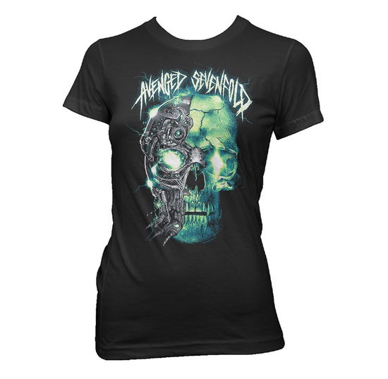 Cover for Avenged Sevenfold =t-shir · Turbo Skull Girlie / Black / T-shirt (MERCH) [size XXL] [Black edition] (2016)