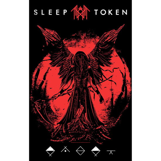 Sleep Token Textile Poster: Take Me Back To Eden - Sleep Token - Merchandise -  - 5056365732112 - 