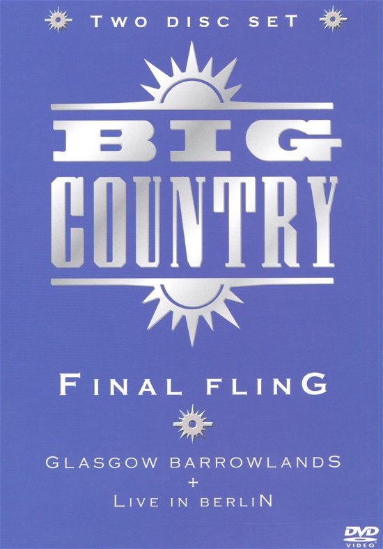 Cover for Big Country · Final Fling (DVD) (2013)