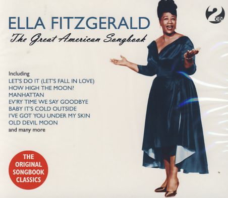 Cover for Ella Fitzgerald · Ella Fitzgerald - The Great American Songbook (CD) (2010)