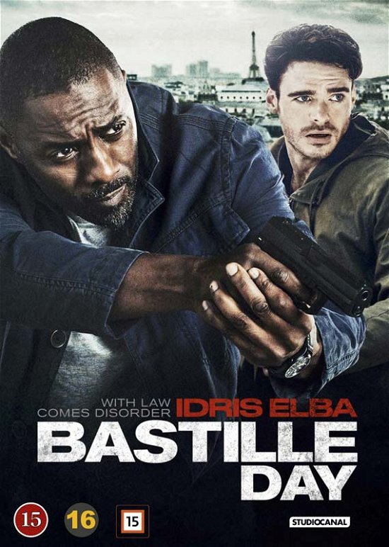Cover for Idris Elba · Bastille Day (DVD) (2016)
