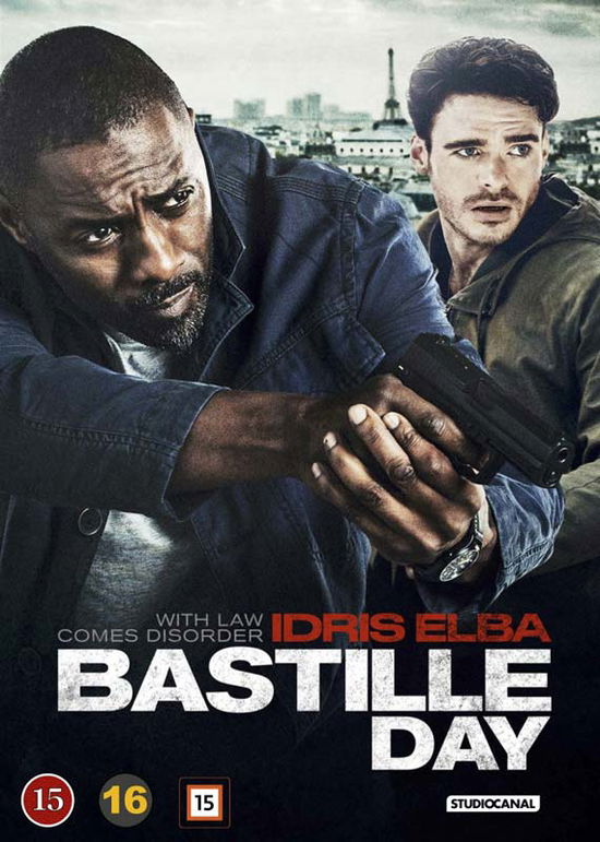 Bastille Day - Idris Elba - Películas -  - 7333018005112 - 31 de octubre de 2016