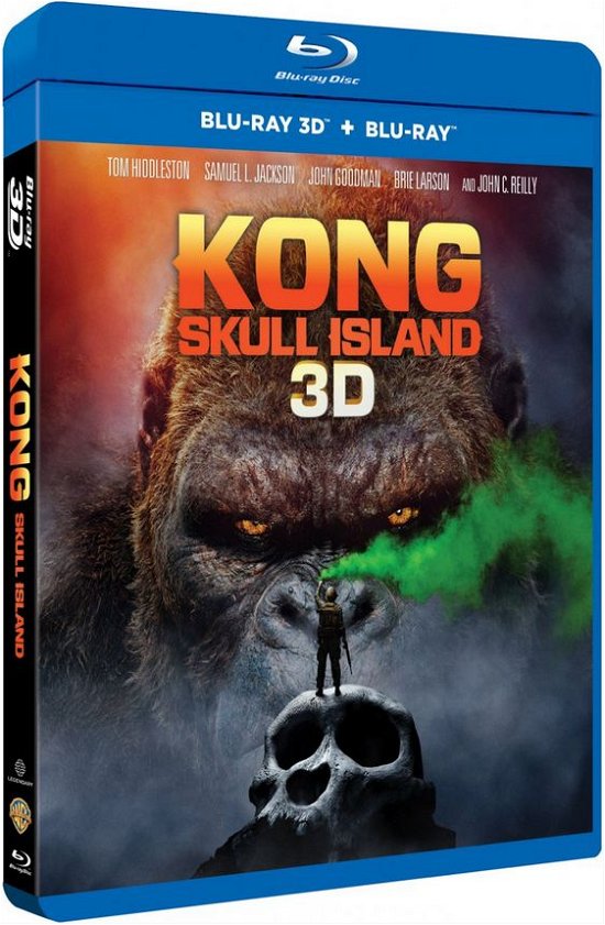 Kong: Skull Island - Tom Hiddleston / Samuel L. Jackson / John Goodman / Baine Larson / John C. Reilly - Films - WARNER - 7340112738112 - 27 juli 2017