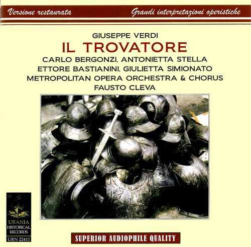 Il Trovatore - G. Verdi - Musik - URANIA - 8025726224112 - 16. März 2010