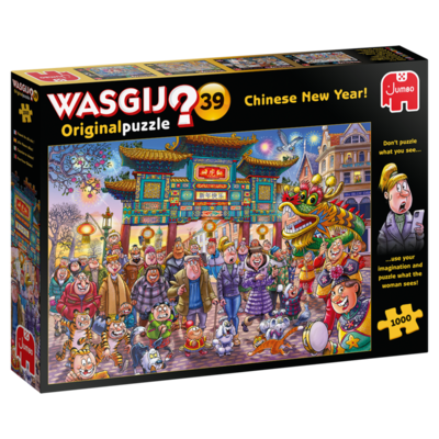 Chinees Nieuwjaar (1000 Stukjes) - Wasgij Original 39 - Gesellschaftsspiele - Jumbo - 8710126250112 - 