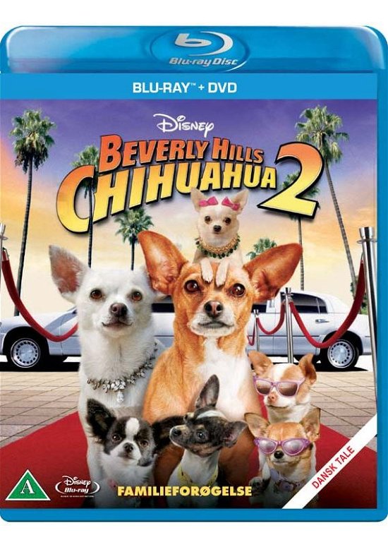 Cover for Disney · Beverly Hills Chihuahua 2 (Blu-ray/DVD) (2011)